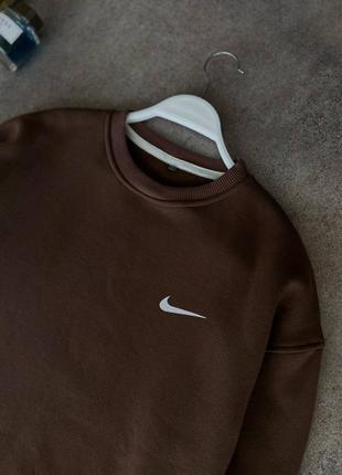 Теплая кофта на флисе/худи оверсайз