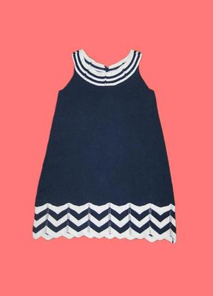 Тёплый сарафан трикотажная вязка gap 🍁 возраст 4года