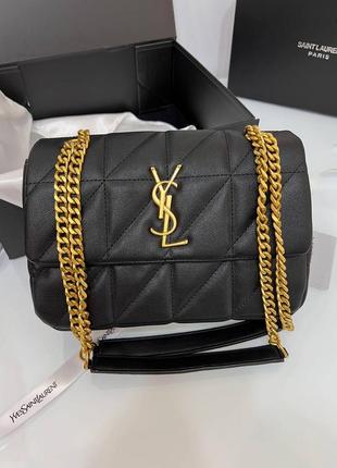 Женская сумка черная ysl yves saint laurent