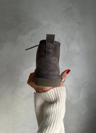 Угги ugg neumel grey3 фото