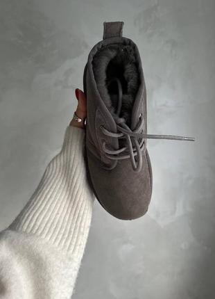 Угги ugg neumel grey6 фото