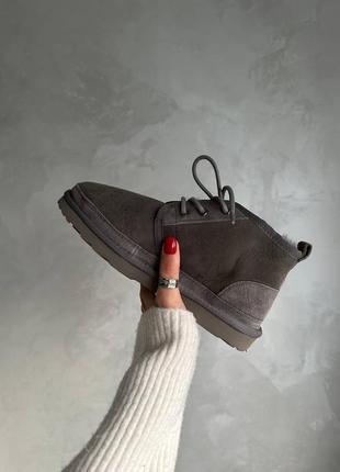 Угги ugg neumel grey5 фото