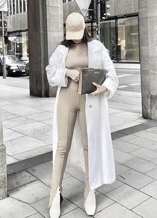 Лосины с разрезами новая коллекция zara лосины брюки с разрезом новая коллекция
