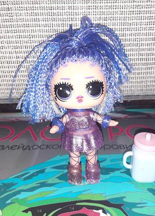 Lol surprise hairgoals star queen series 2 doll with real hair