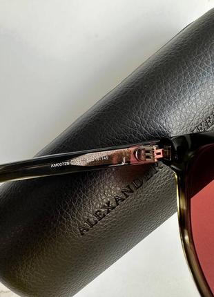 Alexander mcqueen новые солнцезащитные очки3 фото