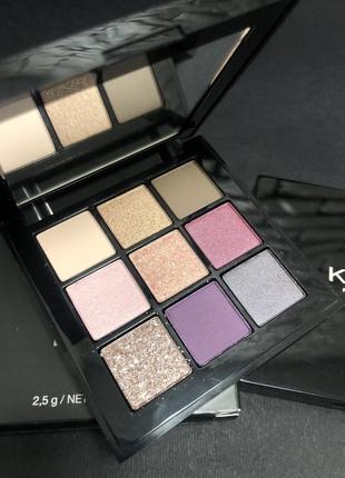 Палітра кіко тіні kiko milano glamour multi finish eyeshadow palette 04 mauve selection1 фото