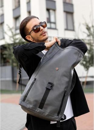 Чоловічий рюкзак ролл sambag rolltop lzt графітовий 24208009m7 фото