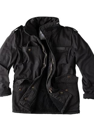 Куртка зимова surplus paratrooper winter jacket чорний (s)