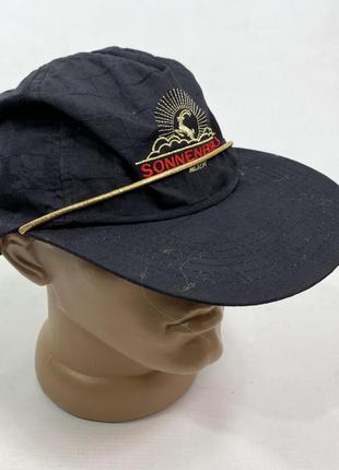 Бейсболка фирменная trikora, черная, отл сост