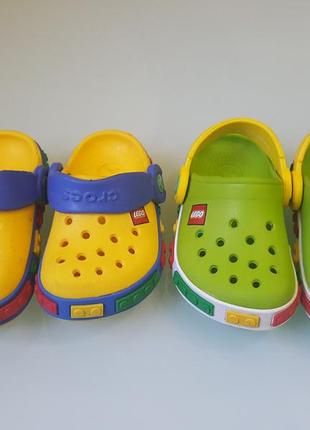 Кроксы детские шлепанцы crocs сабо оригинал3 фото