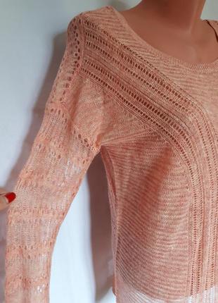 Легкий літній пуловер павутинка o'neill ( розмір 36-38)5 фото