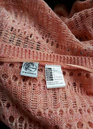 Легкий літній пуловер павутинка o'neill ( розмір 36-38)10 фото