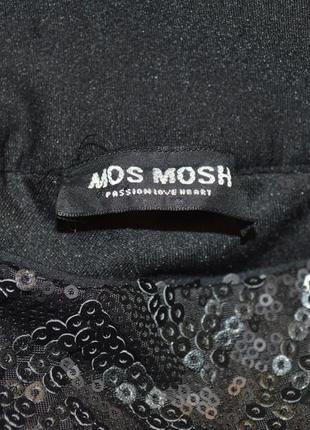 Брендовые женские черные брюки леггинсы mos mosh паетки4 фото