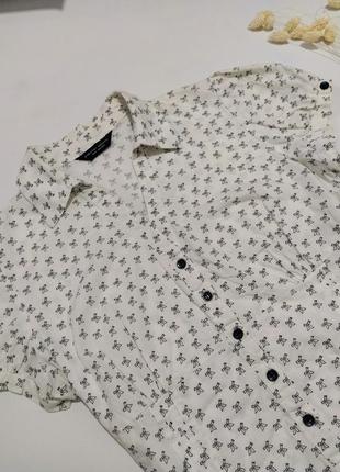 Сорочка в принт бантик 4