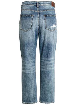 Брендовые, крутые, новые джинсы, бойфренды,  h&m, р.l2 фото
