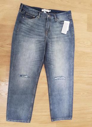 Брендовые, крутые, новые джинсы, бойфренды,  h&m, р.l4 фото