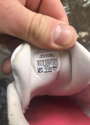 Кроссовки reebok на липучках 5