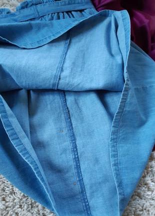 Стильная джинсовая юбка с карманами, yessica, p. 38-407 фото