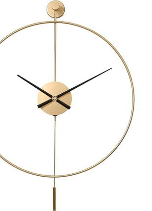 Безшумний металевий настінний годинник для вітальні, спальні, кабінету, офісу