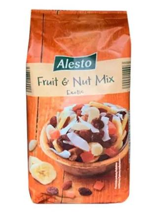 Микс орехов и сухофруктов exotic alesto fruit & nut mix, 200 г, германия, сушеный, микс