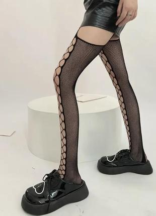 Чулки с поясом в стиле лолита