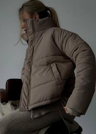 Куртка женская зимняя объемная разм.s-l4 фото