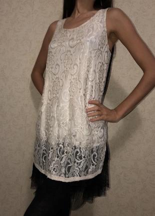 Гипюровое платье, платья, сукня, плаття, туніка, туника