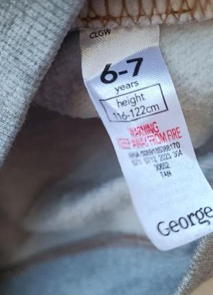 🔥 распродаж 🔥теплый свитер на флисе свитшот george на 5-7 лет3 фото