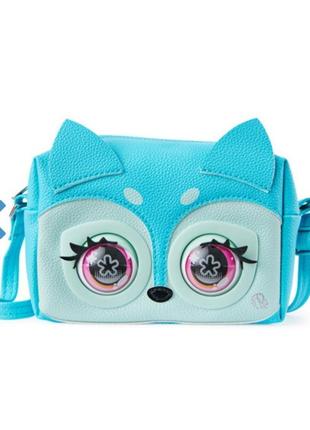 Сумка purse pets blue foxy