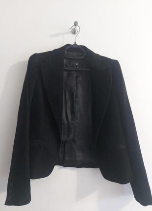 Піджак zara велюр