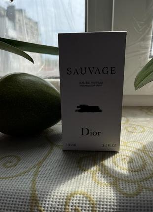 Christian dior sauvage edp 100ml тестер2 фото