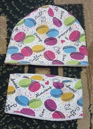 Шапка +хомут на 5-7