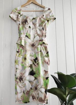 Невероятно красивое платье футляр от karen millen, xs-s размер