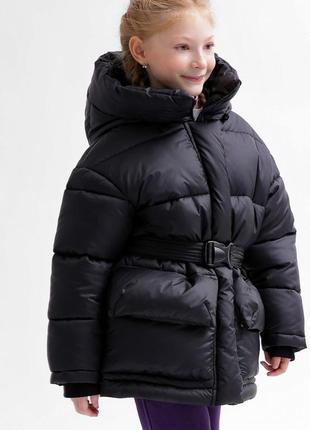 Невероятный пуховик для девочки, куртка зимняя6 фото