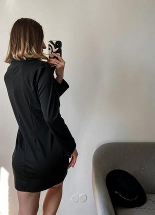 Черное платье - пиджак 10
