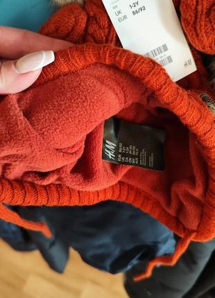 Набір h&m hm нм шапка і рукавички4 фото