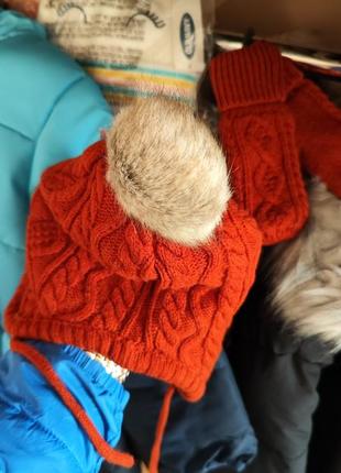 Набір h&m hm нм шапка і рукавички5 фото