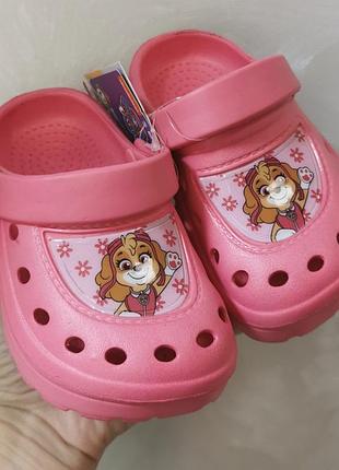 Тапочки, crocs щенячий патруль 24/25