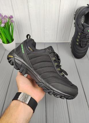Зимові кросівки з утеплювачем merrell vibram thermo black green
