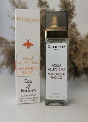 Aqua allegoria
mandarine basilic