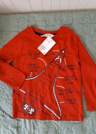Стильный реглан h&m. розмір 2-4 роки 98-104 см, новий