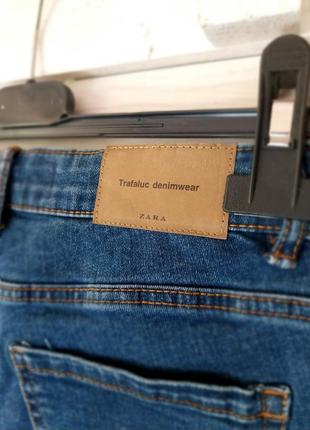 Джинсы синие скинни skinny женские zara3 фото