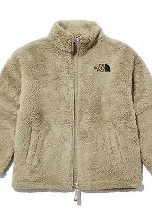 Жакет teddy tnf biege // плюшева кофта оверсайз
