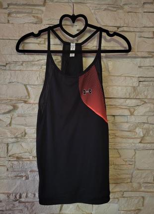 Жіноча чорна майка under armour