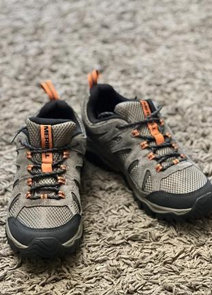 Замшевые спортивные кроссовки merrell (60036307 oakcreek m's)