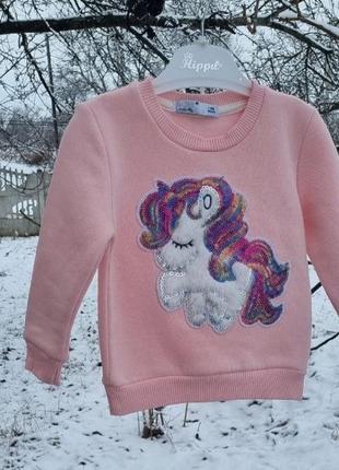 Розовая кофточка на девочку