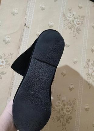 Женские бархатные ботиночки р 42 (26.5 мм)4 фото