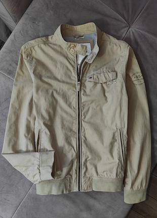 Куртка tommy hilfiger men's cotton harrington jacket оригінал1 фото