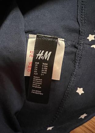 H&m бавовняна шапочка котонова шапка для хлопчика4 фото