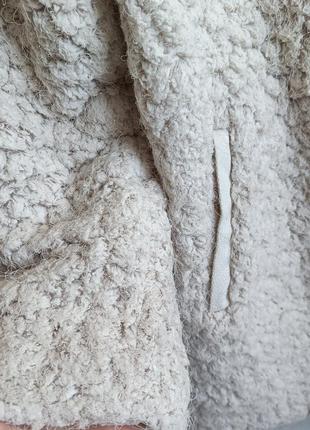 Меховушка шубка пальто з шерпи 38 розмір м5 фото